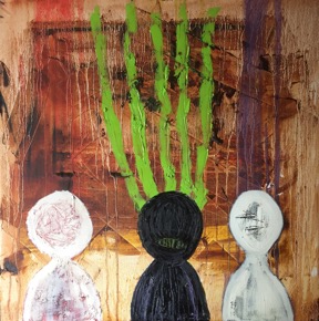 Green Mind by Arran R Hawkins 2017 70x70cm.JPG
