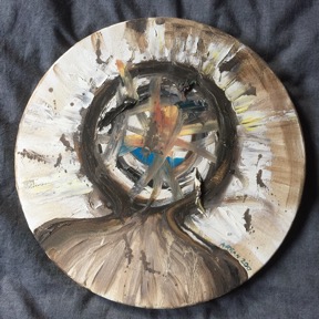 The Mess Of Me by Arran R Hawkins 2017 Circular 30x30cm.JPG