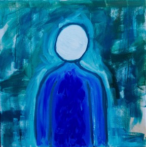 I'm Blue Inside (I'm The Blue Light) by Arran R Hawkins 2016 90x90cm.JPG